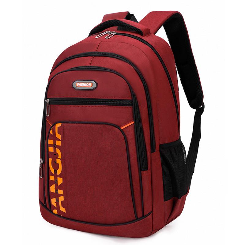 Oxford Simple Breathable Backpack Laptop Compartment Travel School Business