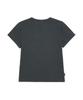 MARK GONZALES Women'S Mg Lettering Short Sleeve T-Shirt - Charcoal