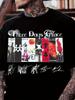 2026 Nieuw Heren T-shirt Three Days Grace Grafisch T-shirt Ronde hals, geschikt voor alle seizoenen, regula