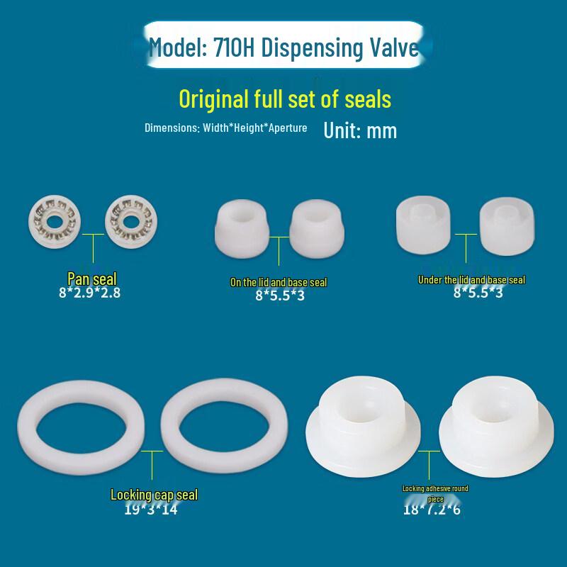 

Jundingying MY-710H Dispensing Valve Seal Kit
