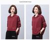 Women's Stylish 2024 Spring/Autumn Age-Reducing Loose Hoodie for Middle-Aged and Petite Fashion