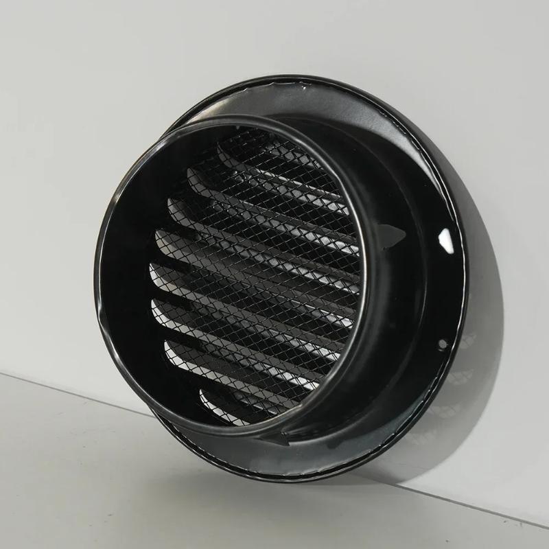 70-300Mm Round Stainless Steel Air Vent Grille Insect Protection Home Exterior Wall Ducting Ventilation Tools Exhaust Hoods