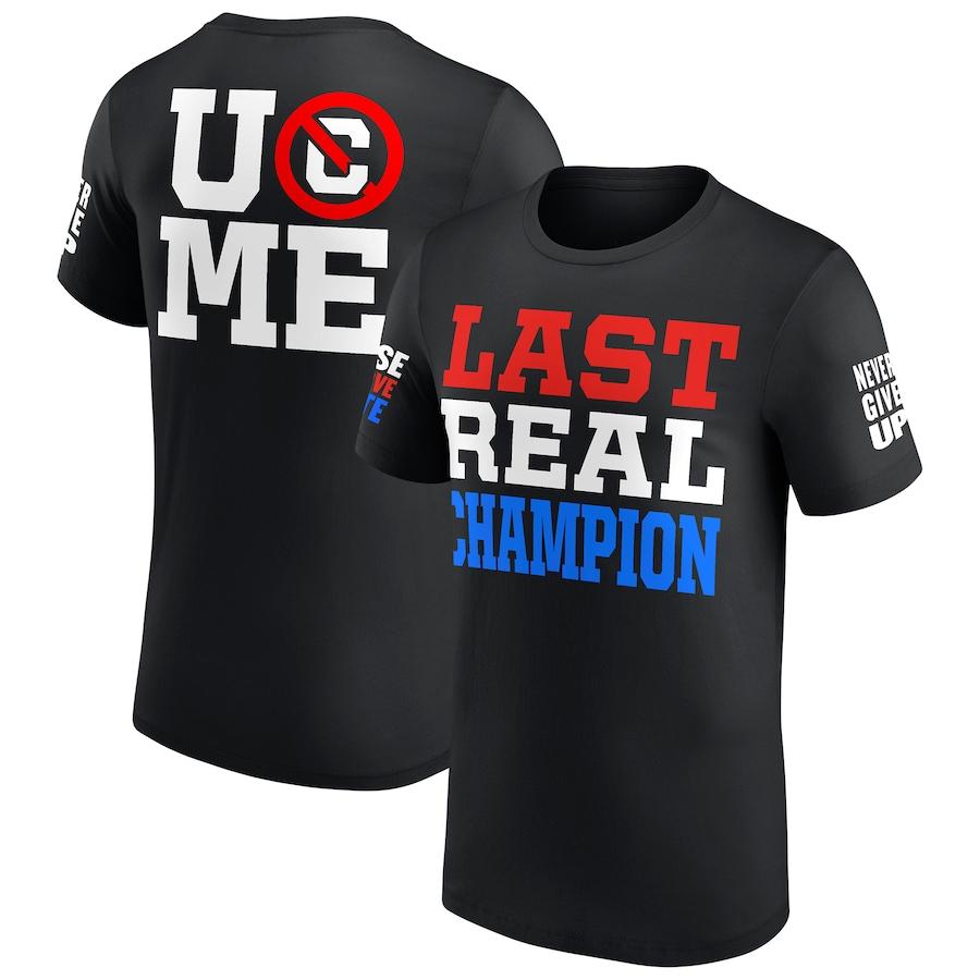 Summer New WWE Men's Black John Cena Farewell Tour 2025 Las Vegas T-Shirt Street Party Plus Size Men's and Women's Tops T-Shirt