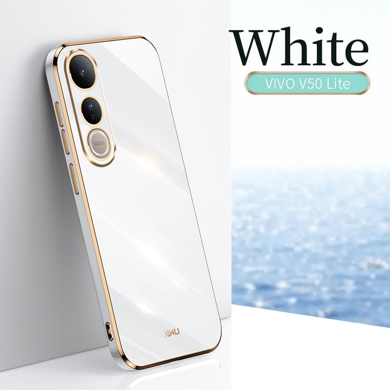 6D Plaiting Soft TPU Phone Cases For VIVO V50 Lite 5G Case Vovo V 50 V50Lite Silicone Shockproof Back Cover Carcase Capa Carcase
