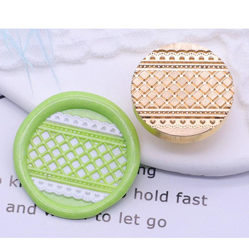 Cherry Blossom Envelope Plant Leaves Wax Seal Stamp Retro Antique Sealing Wax Scrapbooking Stamps Wedding Decorative Invitation