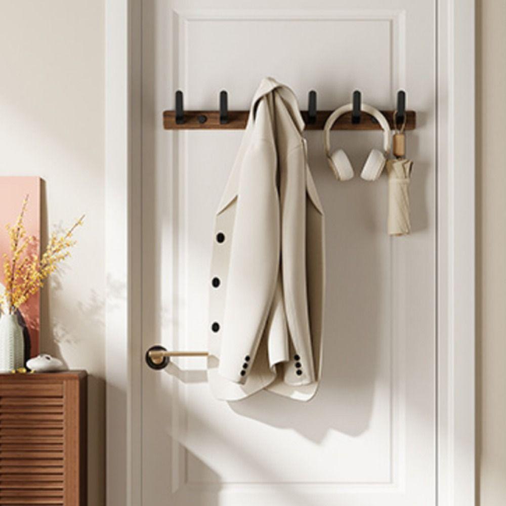 Punch-Free Wall Hook Nordic Style Coat Rack Key Bag Hanger Clothes Hanger Bedroom