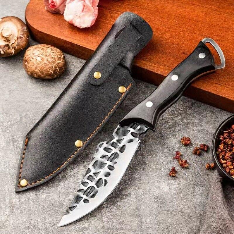 Geschmiedetes Küchen-Ausbeinmesser, professionelles Fleischerbeil, Slicing-Küchenmesser, Edelstahl-Kochwerkzeuge