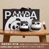 Panda Tea Creative Ceramic Tea Separation Cup With Lid Men'S And Women'S Office Filter Water Cup