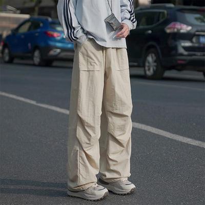 VUUG Herren Casual Straight-Leg Hose im amerikanischen Stil