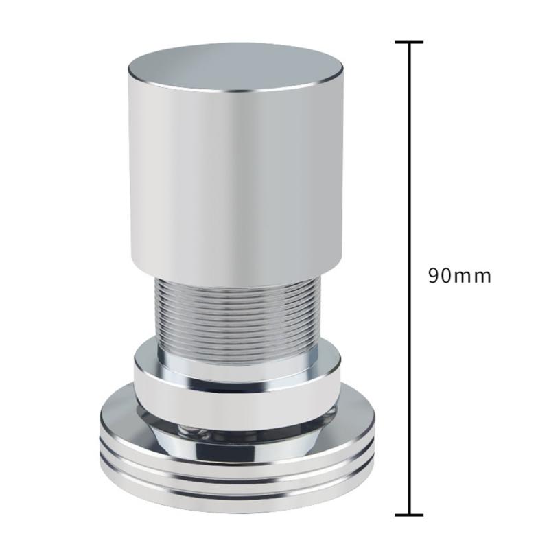 Aluminum Alloy Isolation Feet for Auditory Equipment with Slip Resistant Silicone Foot Pad and Vibration Dampening