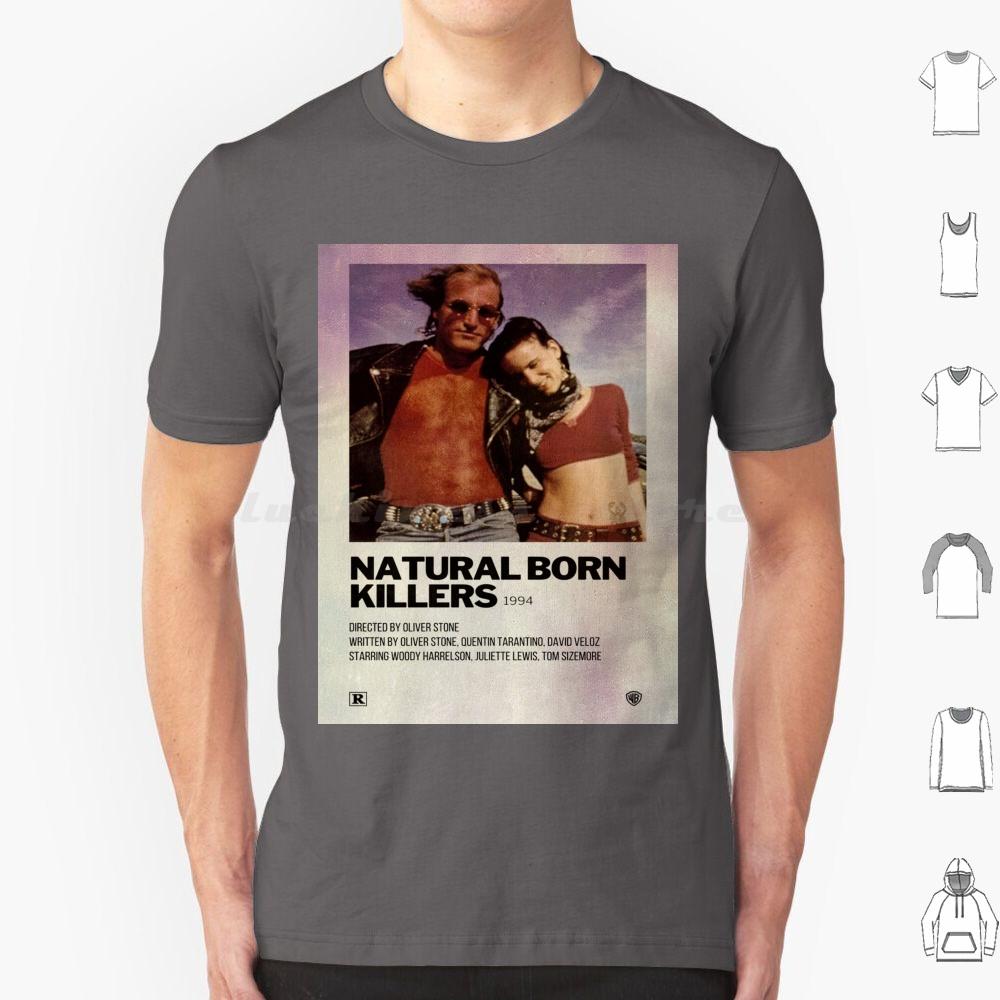 Natural Born Killers Poster T Shirt Big Size 100 Cotton Natural Born Killers Quentin Tarantino Tarantino Mickey And Mallory