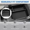 For Subaru Forester 2024 2025 Car Center Console Armrest Tray with Non-slip Mat Interior Organizers box Accessories