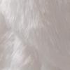 18.9 Inch Faux Fur Xmas Stocking Candy Gift Bag Xmas Stocking Hanging Ornament for Home Decoration White
