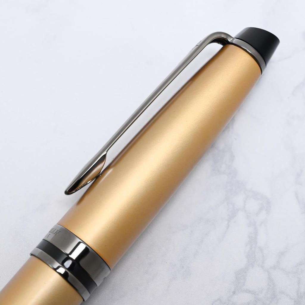 Waterman Fountain Pen Expert Rose Gold RT Fine Point Gift Box Genuine Imported Product 2119292Z