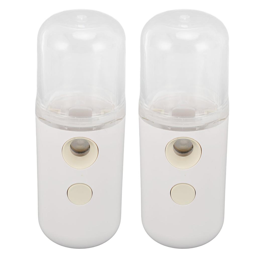 2PCS Portable Humidifier Dry Laundry Fragrance Diffuser Rechargeable Mini Humidifying Machine for Ho