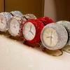 Light Luxury Silent Alarm Clocks Student with Wake-up Artifact Advanced Sense Diamond-encrusted Desktop Clock Home Decoration