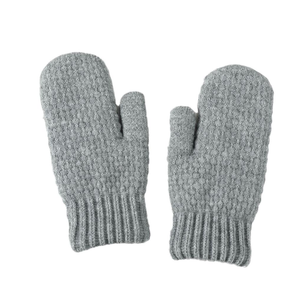 Novas luvas de inverno com veludo e acolchoamento extra para ciclismo, que mantêm os braços aquecidos e protegidos do frio. Luvas de lã tricotada.