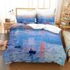 Bedding Kit Oil Painting Starry Sky Pattern Two-Piece Set 3D Digital Printing Three-Piece Set