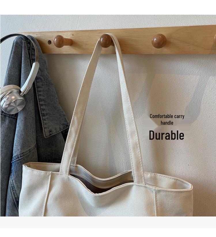 2025 Autumn/Winter Women's Lightweight Korean Style Tote Bag - Large Capacity, Simple Fashion, Commuter-Friendly