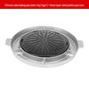ZISIZ Non-stick Maifan Stone Chicken Cake BBQ Grill Pan