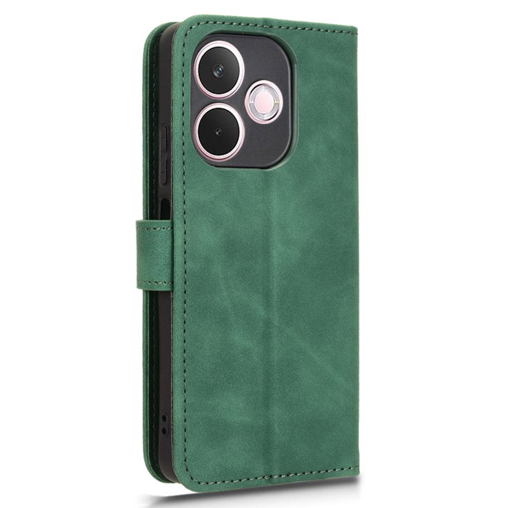 For Oppo A5 Pro 4G (Global)/5G (Global)/A5 Energy 5G (Kina) Lær Etui Hudfølelse Anti-fall Lommebok Flip Telefondeksel