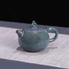 Bafangli Blue Tenmoku Glaze Dragon Tea Set