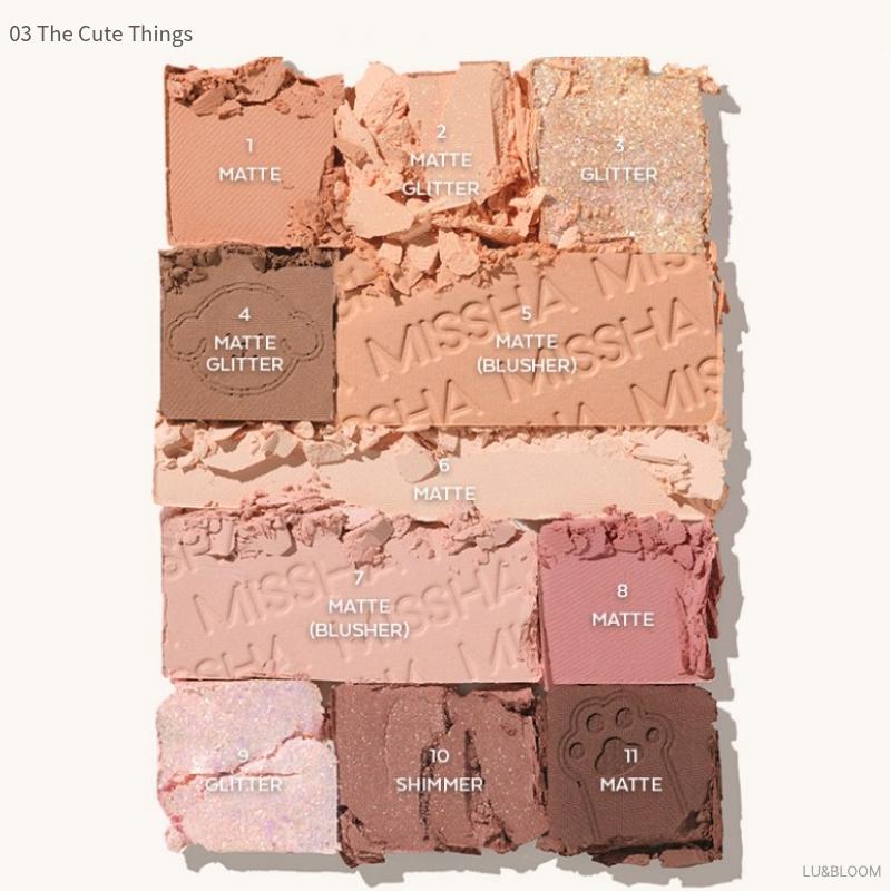 MISSHA Mood Moment Palette 12.5g (+Free gift)
