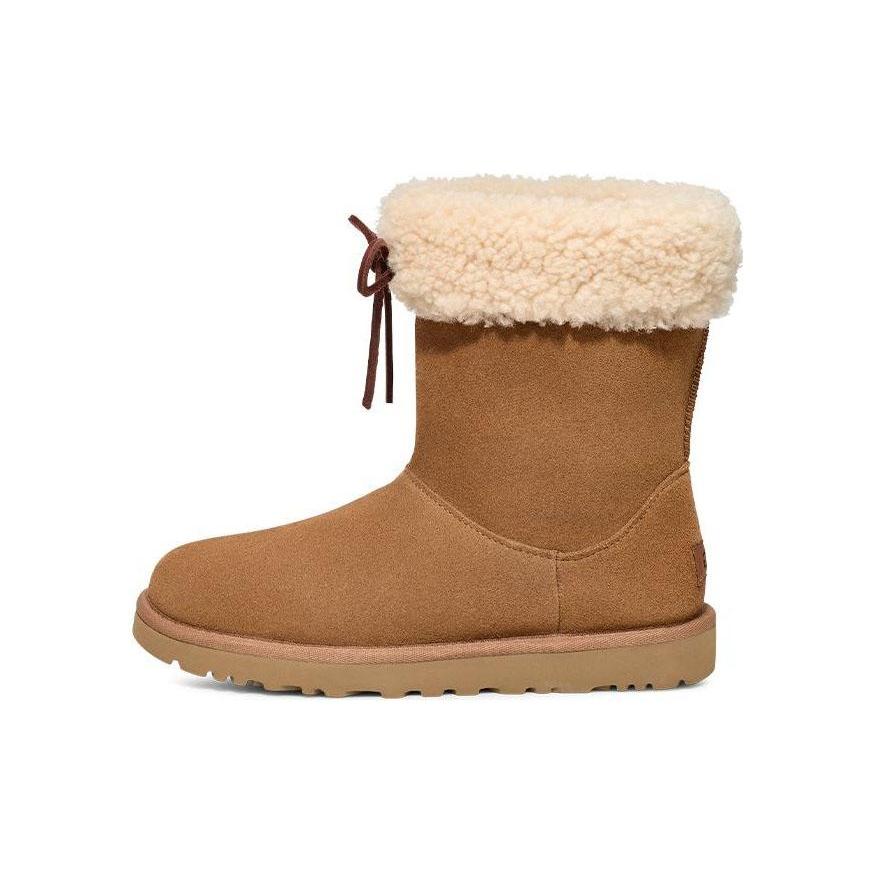 (WMNS) UGG Sarissa Shearling Short Boot Chestnut Women s 1153511-CHE EU 40