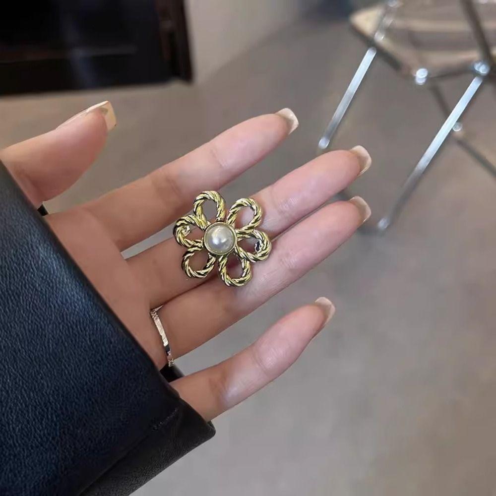 Button Clasps Flower Pants Button Tightener Waist Buckle Jean Buttons for Loose Jeans Skirts
