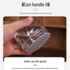 Transparent Sealed Plastic Bottles for Grains and Candy Storage - 5 Pack
