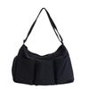 Fashionable Large Capacity Tote Bag With Zipper Closure For Everyday Wear