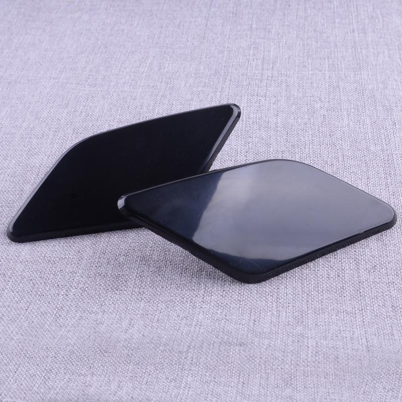 1 Pair 39886377 39886397 Front Left & Right Headlight Washer Covers Caps Lids ABS Fit for Volvo S40 V50 2008 2009 2010 2011 2012