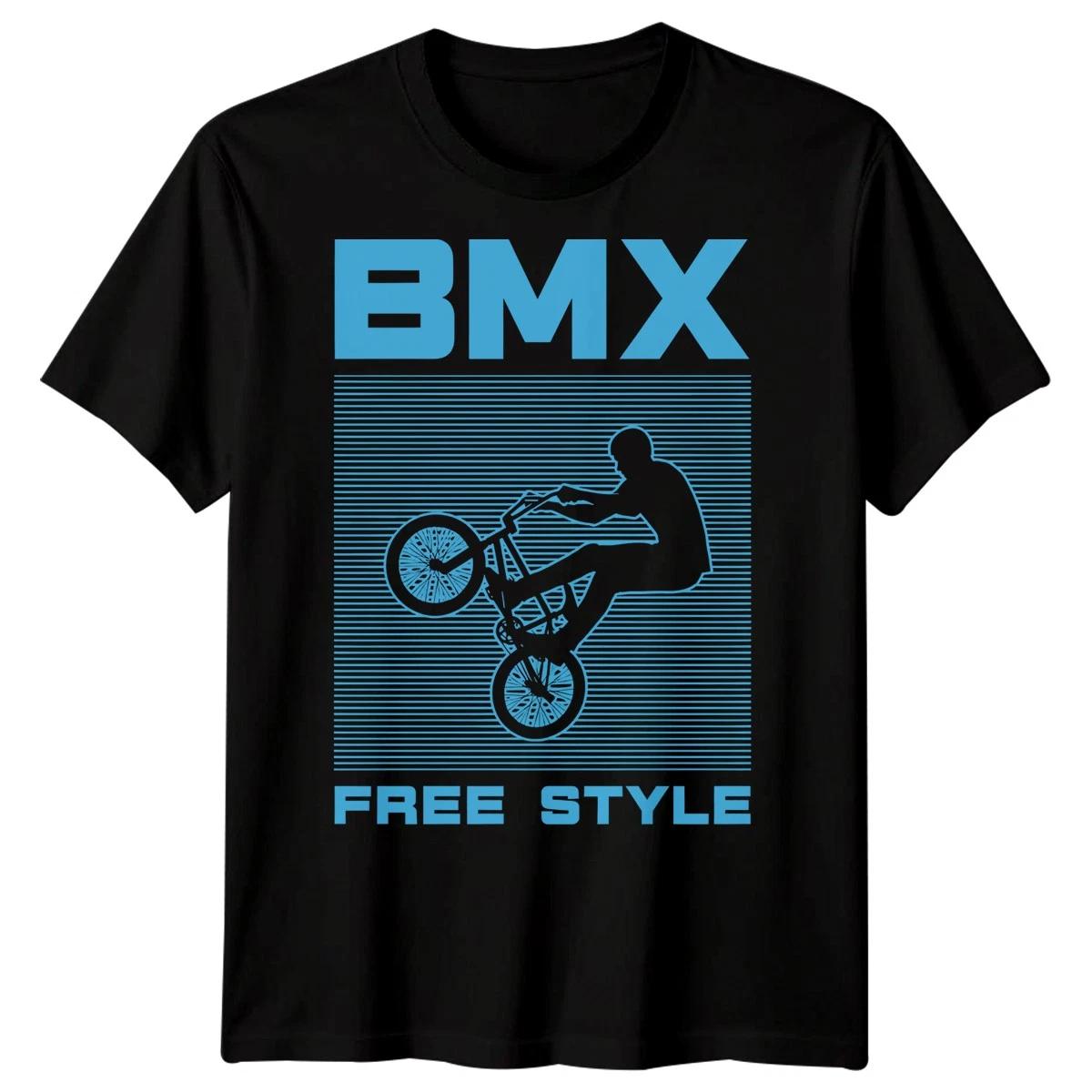 Мужская футболка BMX Фристайл Велоспорт Спортивная Одежда Райдер L