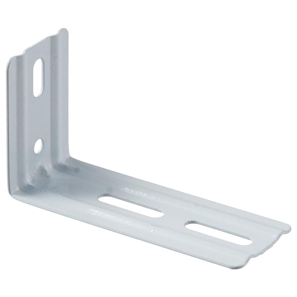 6 Stück weiße Vertikaljalousien-Kopfschiene, Breite 1-1/2"(38 mm) Halterungsclips für Vertikaljalousien
