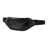 Artificial Leather Sling Bag, Fanny Pack Regular Womens Black Gold 078710-01
