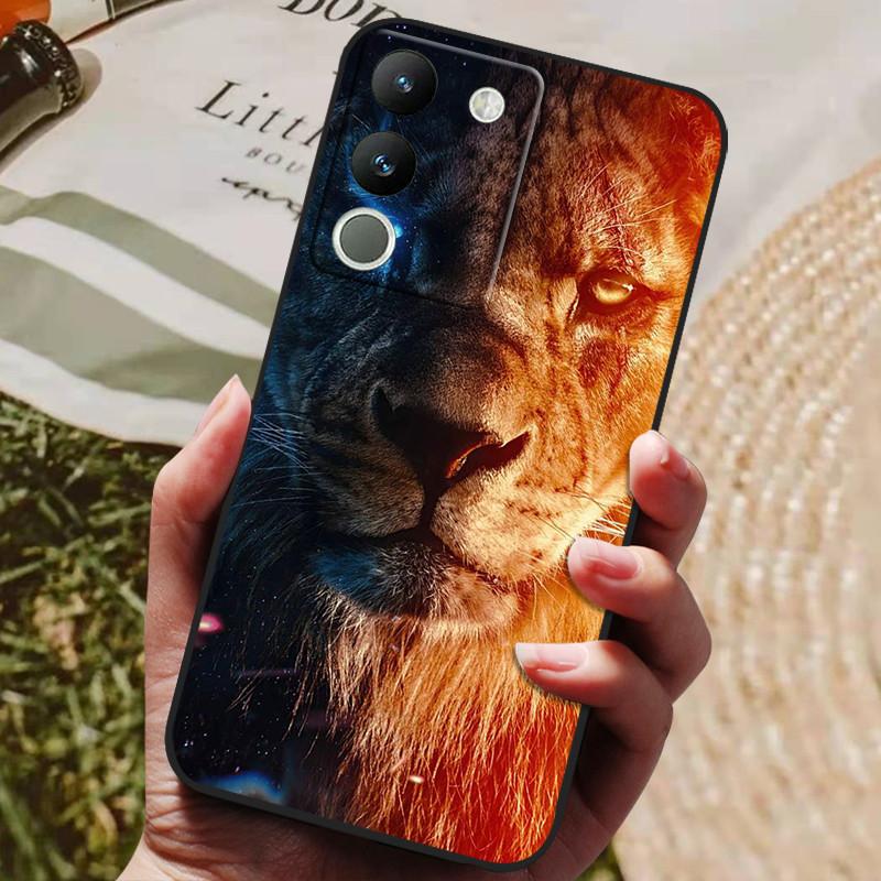 Pro Vivo V29e 5G Pouzdro Nová Móda Roztomilý Kreslený Luxusní Měkký Silikonový Kryt Pro VIVO V29e 5G 6.67" V2317 Nárazuvzdorné Funda Coque