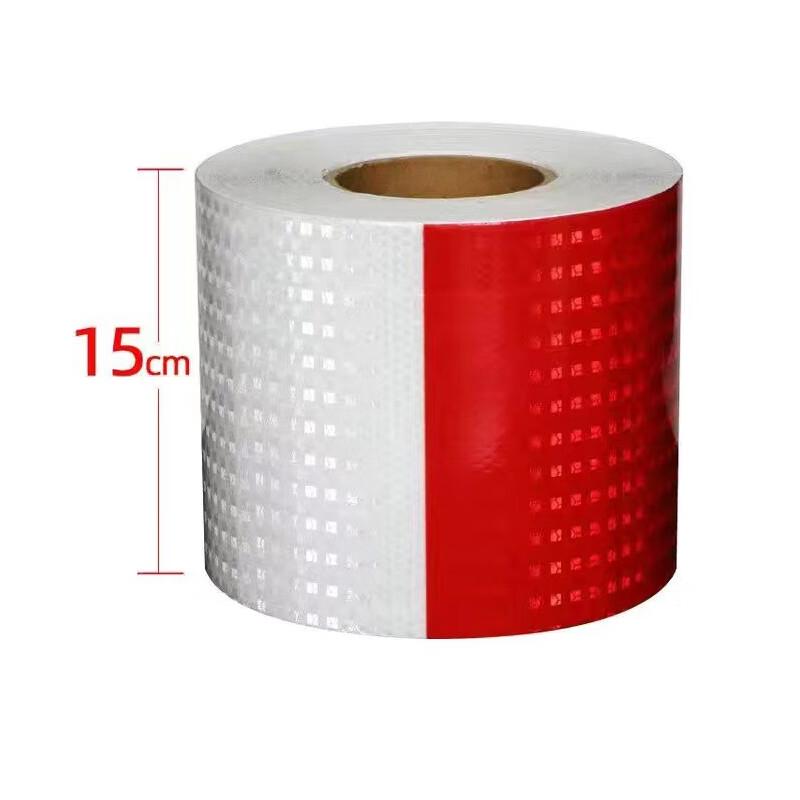 Red & White Vehicle Reflective Warning Tape