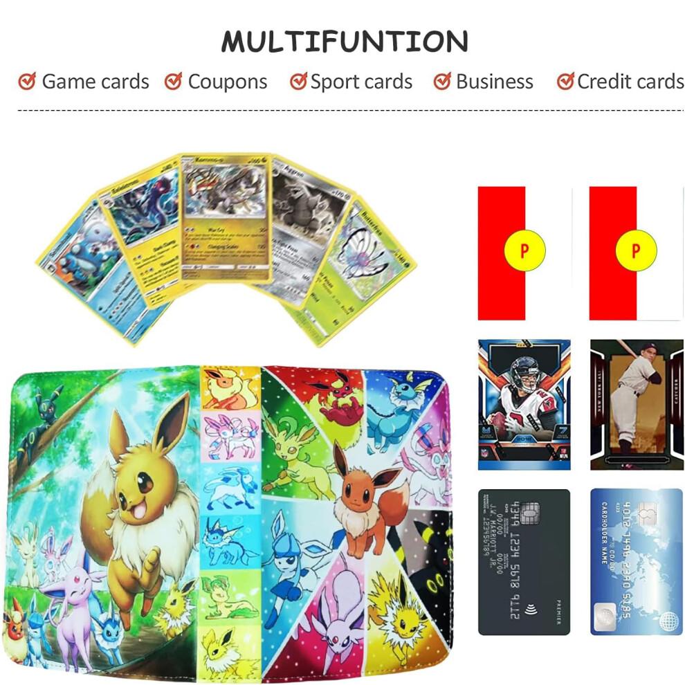 900 Card Spots for Pokemon Cards Binder Album Book Game Card Collector