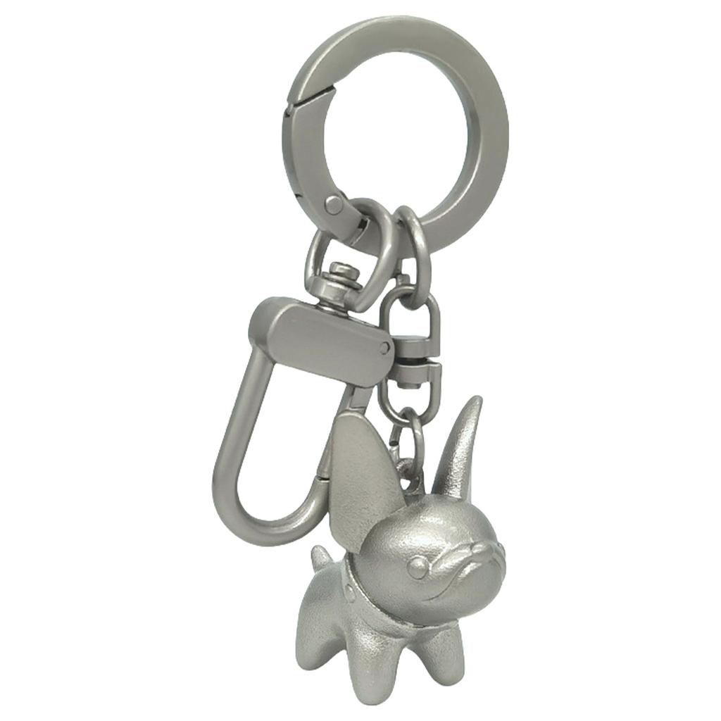 Stylish Key Holder Key Pendant Metal Key Adornment Dog Shape Stylish Key Jewelry Metal Texturte for Various Occasion