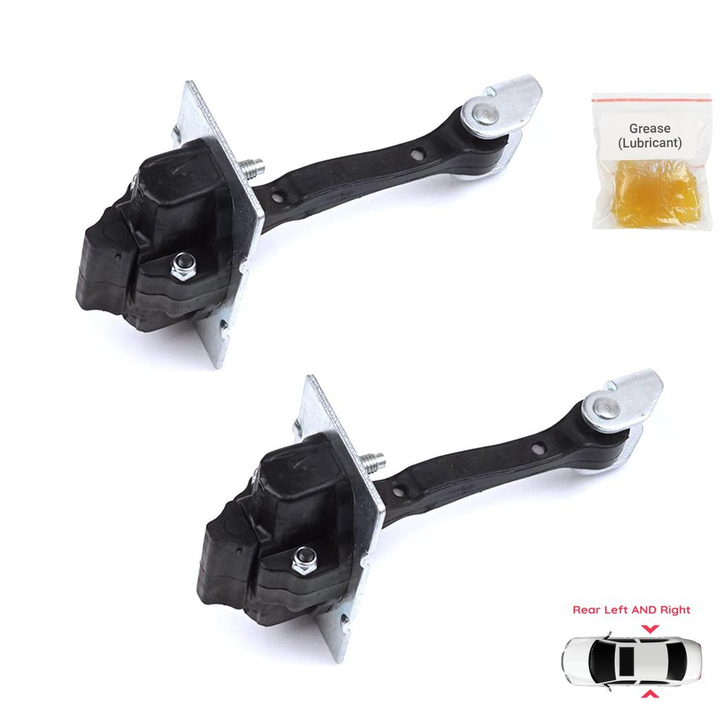 EDP1316-1 2 Pieces Rear Door Hinge Stop Check Strap Limiter for Citroen C4 Picasso SpaceTourer MK2 9676117380