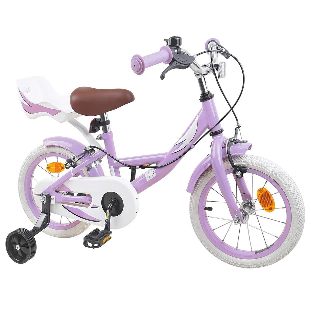 Kids Bicycle 12 Inch for Ages 2 4 Purple