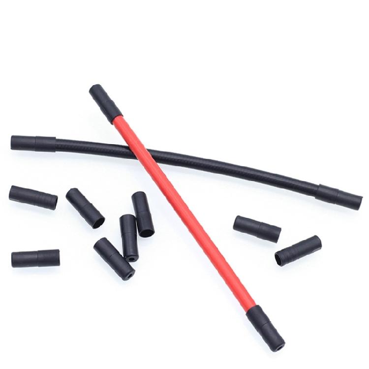 100Pcs 4/5mm Bike Derailleur Shifts and Brake Wire Cable Housing Ferrule End Cap