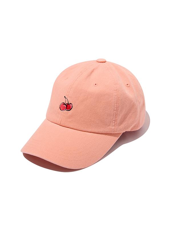 KIRSH Small Cherry Logo Ball Cap [Coral]