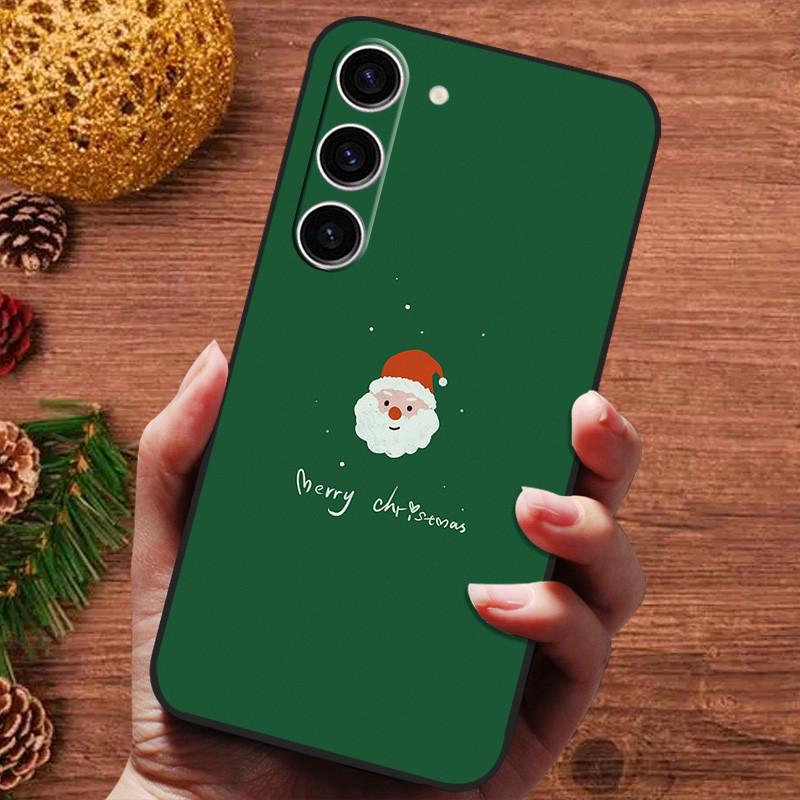 

Рождественская расписная обложка для Samsung Galaxy S25 Ultra S25Plus Чехол Силиконовый Мягкий Фундас для Samsung S25 Plus Чехол для телефона s 25 Galaxy S25 Ultra