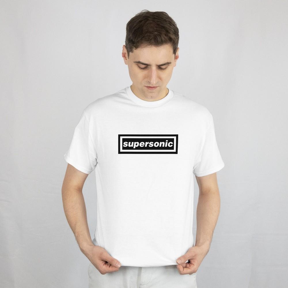 

SUPERSONIC Tshirt Oasis Band Top Liam Noel Gallagher RKid Manchester Tee 099 S