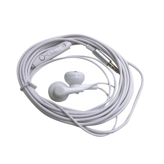 3-Meter Cable 3.5mm Plug Bass Wired Earphone Broadcast Live Monitoring Headset