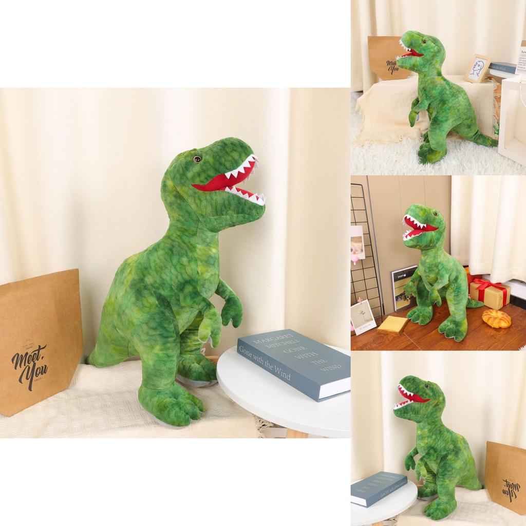 Adorable Soft Plush Dinosaur Toy Pillow Perfect For Sleeping And Cuddling Kids