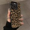 Brown Leopard Anti-drop Armour Phone Case for Samsung A55 5g Case S25 S23 S24 Ultra A34 A15 A35 A54 A53 A13 A16 S22 S21 FE Cover