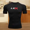 Clothing Fitness Compression Running T-Shirt Men Tops Bat Shirts Breathable for Men Quick-Drying Gym Sportswear Jersey Tee for