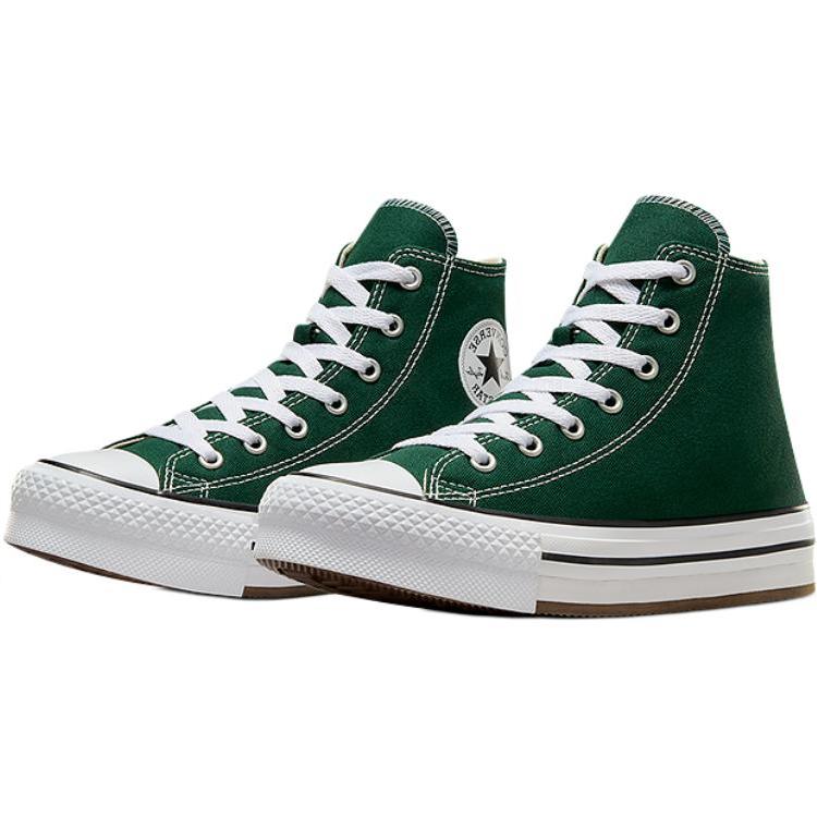 Converse Chuck Taylor All Star Comfortable Versatile Anti-Kick Durable Low-Top Kids Canvas Shoes Kids Sneaker Green A09291C